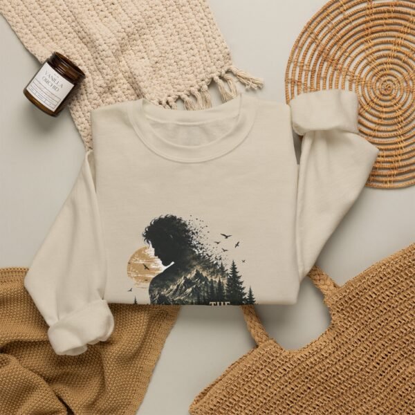The Wild Knows My Name Graphic Sweatshirt | Nature Adventure Unisex Sweatshirt