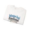 Window Seat or Emotional Damage Graphic Sweatshirt | Travel Humor Unisex Sweatshirt