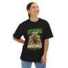 Strong Enough to Carry Groceries in One Trip Oversized Graphic T-Shirt | Gym Humor Unisex Tee