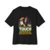 Touch Grass Professionally Oversized Graphic T-Shirt | Work Humor Unisex Tee