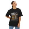 Build What Doubt Cannot Break Oversized Graphic T-Shirt | Resilience Motivation Unisex Tee