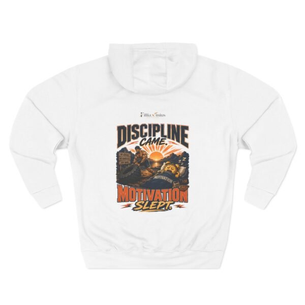 Discipline Came Motivation Slept Graphic Hoodie | Fitness Motivation Unisex Hoodie