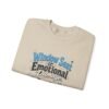 Window Seat or Emotional Damage Graphic Sweatshirt | Travel Humor Unisex Sweatshirt