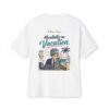 Mentally on Vacation Oversized Graphic T-Shirt | Vacation Humor Unisex Tee