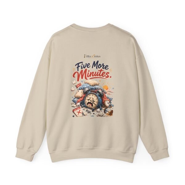 Five More Minutes Graphic Sweatshirt | Sleep Humor Unisex Sweatshirt