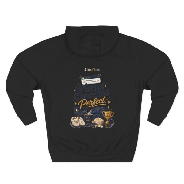 Plans Cancelled Perfect Graphic Hoodie | Introvert Humor Unisex Hoodie