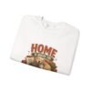 Home Is Where the Fur Sticks Graphic Sweatshirt | Pet Humor Unisex Sweatshirt