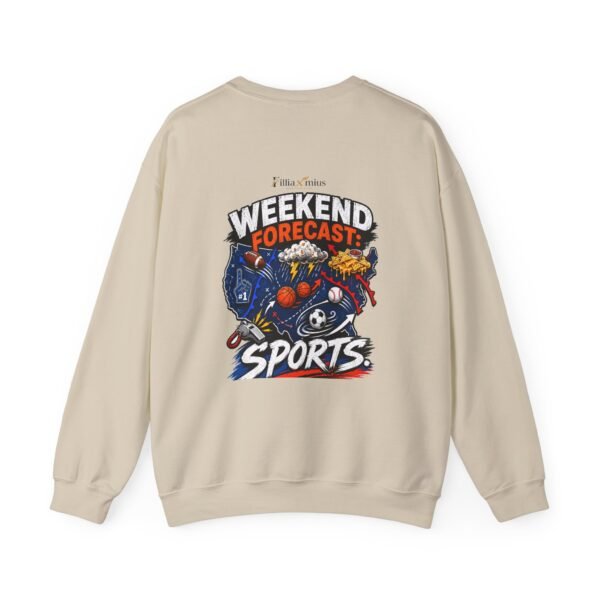 Weekend Forecast Sports Graphic Sweatshirt | Sports Humor Unisex Sweatshirt