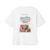 Vacation Calories Travel Differently Oversized Graphic T-Shirt | Vacation Food Humor Unisex Tee
