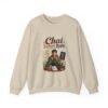 Chai Before Reply Graphic Sweatshirt | Chai Humor Unisex Sweatshirt