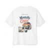 Mentally on the Coast Oversized Graphic T-Shirt | Beach Humor Unisex Tee