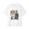 My Cat Thinks I'm Staff Oversized Graphic T-Shirt | Cat Humor Unisex Tee