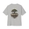 Roots Don't Need Applause Oversized Graphic T-Shirt | Quiet Confidence Unisex Tee