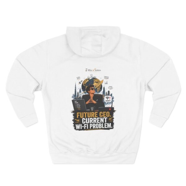Future CEO Current Wi-Fi Problem Graphic Hoodie | Entrepreneur Humor Unisex Hoodie