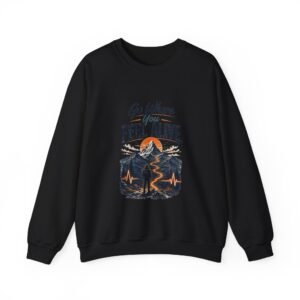 Go Where You Feel Alive Mountain Graphic Sweatshirt | Mountain Adventure Unisex Sweatshirt