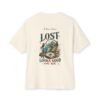 Lost Looks Good on Me Oversized Graphic T-Shirt | Travel Humor Unisex Tee