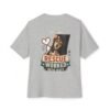 Rescue Worked Both Ways Oversized Graphic T-Shirt | Pet Adoption Unisex Tee