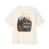 The Mountains Made Me Honest Oversized Graphic T-Shirt | Mountain Adventure Unisex Tee