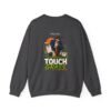 Touch Grass Professionally Graphic Sweatshirt | Work Humor Unisex Sweatshirt