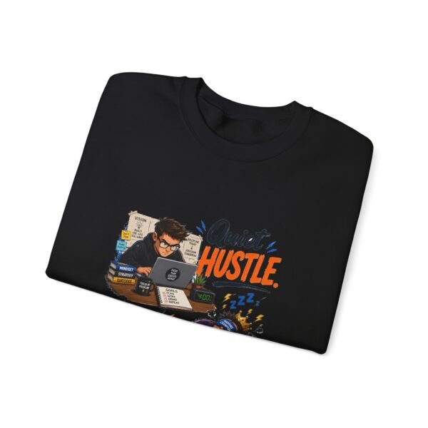 Quiet Hustle Loud Naps Graphic Sweatshirt | Work Humor Unisex Sweatshirt