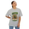 Strong Enough to Carry Groceries in One Trip Oversized Graphic T-Shirt | Gym Humor Unisex Tee
