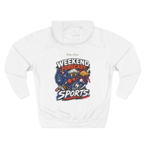 Weekend Forecast Sports Graphic Hoodie | Sports Humor Unisex Hoodie