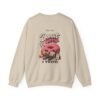 Donut Worry I Tried Graphic Sweatshirt | Donut Humor Unisex Sweatshirt