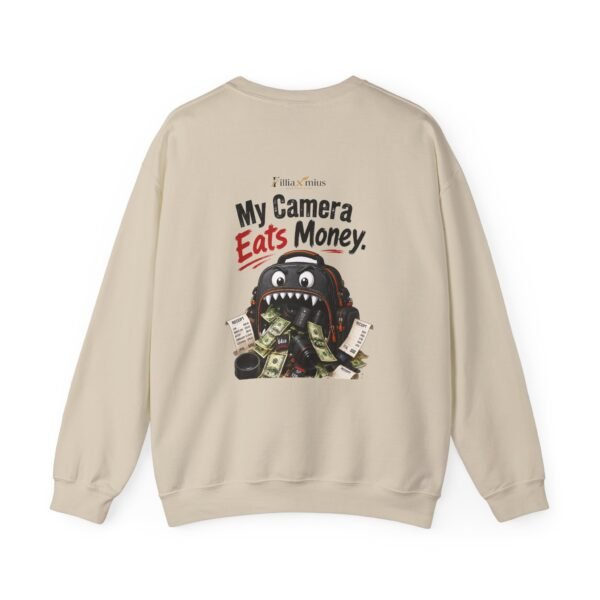 My Camera Eats Money Graphic Sweatshirt | Photography Humor Unisex Sweatshirt