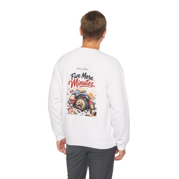 Five More Minutes Graphic Sweatshirt | Sleep Humor Unisex Sweatshirt