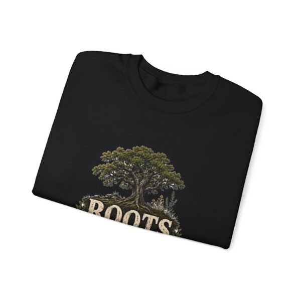 Roots Don't Need Applause Graphic Sweatshirt | Quiet Confidence Unisex Sweatshirt