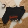 Everything Is Temporarily Fine Graphic Sweatshirt | Office Humor Unisex Sweatshirt