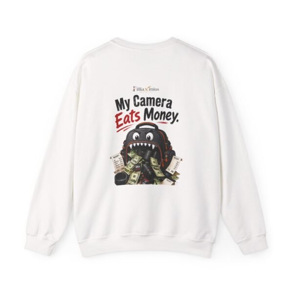 My Camera Eats Money Graphic Sweatshirt | Photography Humor Unisex Sweatshirt