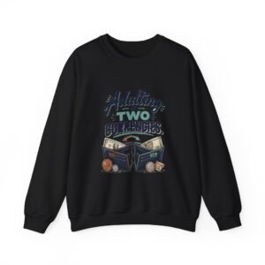 Adulting in Two Currencies Graphic Sweatshirt | Expat Humor Unisex Sweatshirt