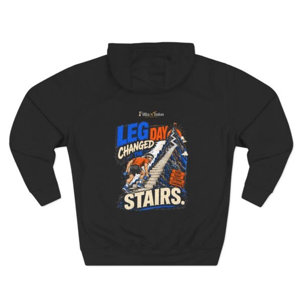 17594348803497266386_2048.jpeg Leg Day Changed the Stairs Graphic Hoodie | Gym Humor Unisex Hoodie