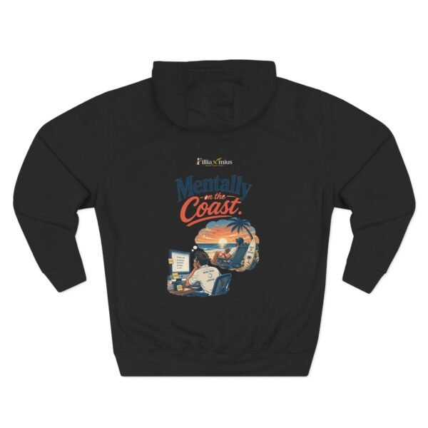 Mentally on the Coast Graphic Hoodie | Beach Humor Unisex Hoodie