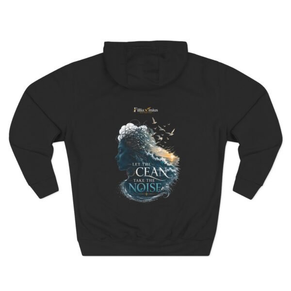 17746328541379250274_2048.jpeg Let the Ocean Take the Noise Graphic Hoodie | Ocean Mindfulness Unisex Hoodie