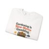 Gardening Is Slow-Motion Gambling Graphic Sweatshirt | Gardening Humor Unisex Sweatshirt