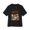 Everything Is Temporarily Fine Oversized Graphic T-Shirt | Office Humor Unisex Tee