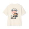 Mentally on the Coast Oversized Graphic T-Shirt | Beach Humor Unisex Tee