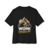 The Work Will Introduce Me Oversized Graphic T-Shirt | Career Motivation Unisex Tee