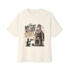 My Cat Thinks I'm Staff Oversized Graphic T-Shirt | Cat Humor Unisex Tee