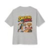 Sweating for Snacks Oversized Graphic T-Shirt | Fitness Humor Unisex Tee