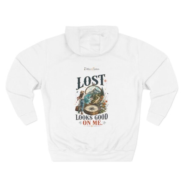 Lost Looks Good on Me Graphic Hoodie | Travel Humor Unisex Hoodie