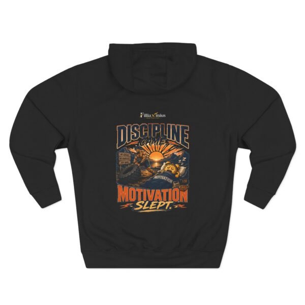 Discipline Came Motivation Slept Graphic Hoodie | Fitness Motivation Unisex Hoodie