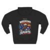 Weekend Forecast Sports Graphic Hoodie | Sports Humor Unisex Hoodie