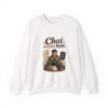 Chai Before Reply Graphic Sweatshirt | Chai Humor Unisex Sweatshirt