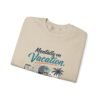 Mentally on Vacation Graphic Sweatshirt | Vacation Humor Unisex Sweatshirt