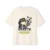 Delete the Noise Oversized Graphic T-Shirt | Digital Detox Unisex Tee