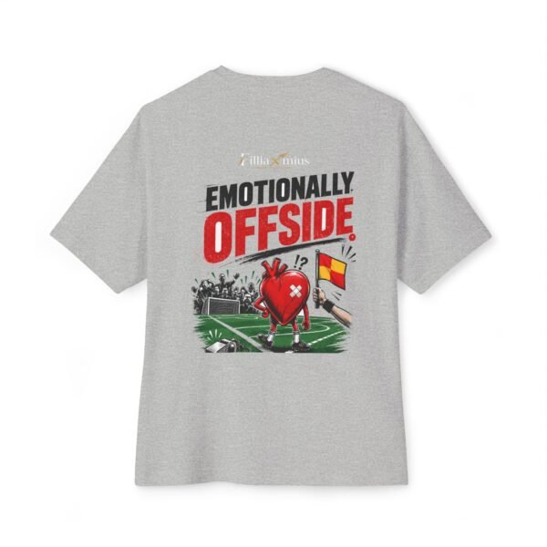 Emotionally Offside Oversized Graphic T-Shirt | Football Humor Unisex Tee