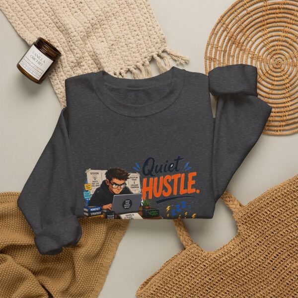 Quiet Hustle Loud Naps Graphic Sweatshirt | Work Humor Unisex Sweatshirt